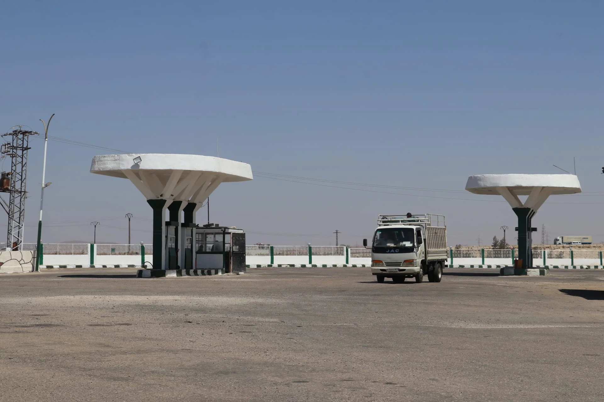 محطة الصنمين في درعا